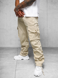 Pantalón de hombre beige OZONEE O/G3179Z