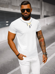 Camiseta de hombre blanco OZONEE NB/MT3051Z