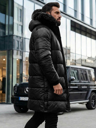 Chaqueta de hombre negra OZONEE O/M800Z