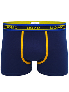 Boxer de hombre de azul marino OZONEE O/CG6011