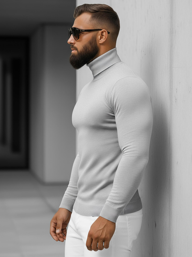 Jersey de hombre gris OZONEE NB/MMB600/2