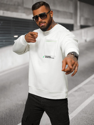 Sudadera de blanca OZONEE O/SWE23022