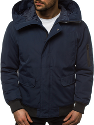 Chaqueta de hombre azul marino OZONEE JS/2019005