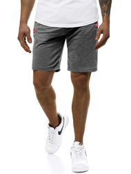 Pantalón corto de hombre gris oscuro JS/XW75