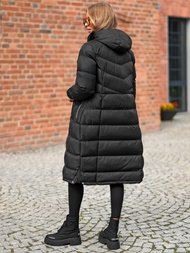 Chaqueta de mujer negra OZONEE JS/M736/392Z