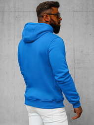 Sudadera de hombre azul OZONEE JS/2009Z 