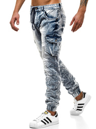 OZONEE T/918037 Vaqueros jogger de hombre