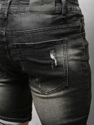 Pantalón corto de hombre negras OZONEE NB/MP0033N