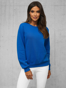 Sudadera de mujer azul OZONEE JS/W01Z