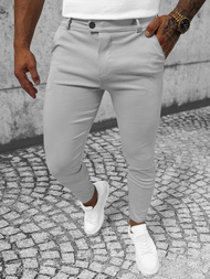 Pantalón chino de hombre gris OZONEE O/P4049