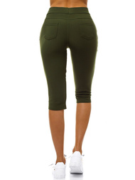 Leggings para mujer caqui OZONEE JS/1041/B7