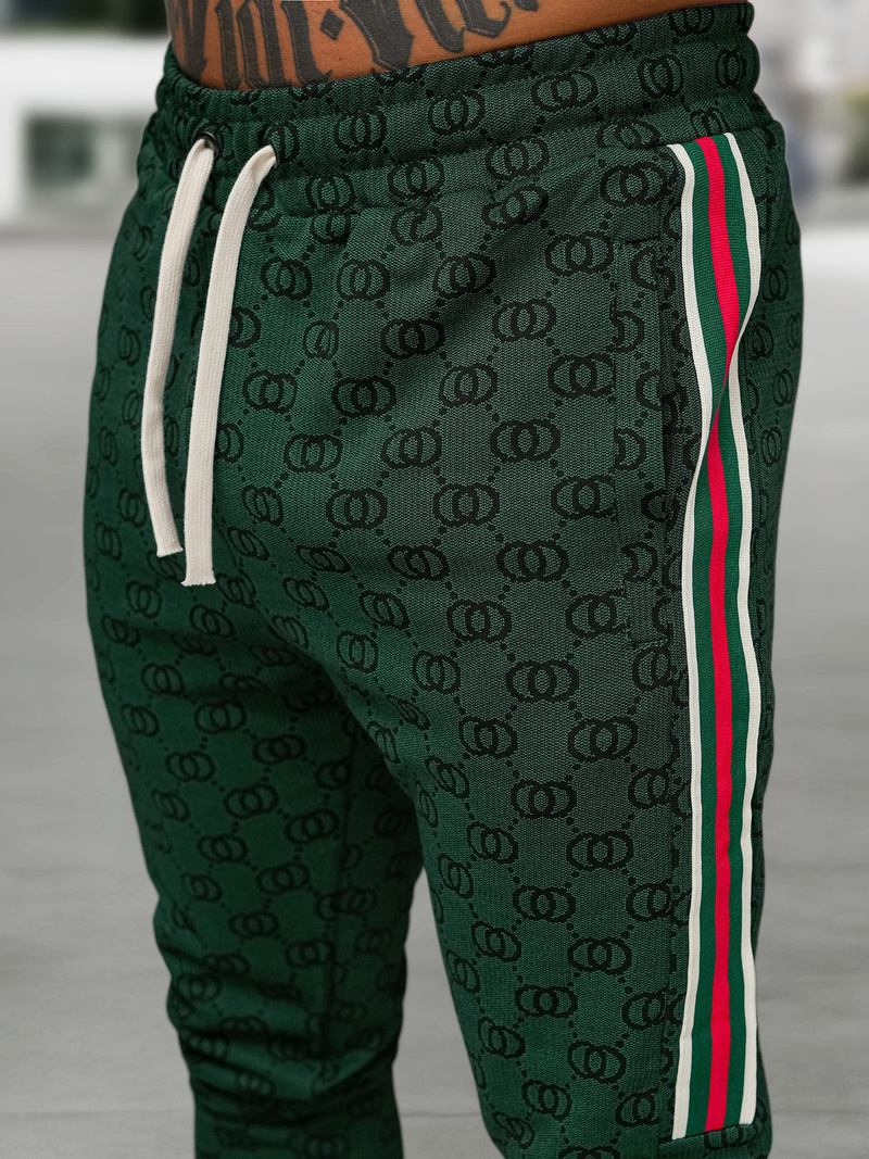 Chándal de hombre verde OZONEE O/FF5111AB