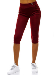 Leggings para mujer burdeos OZONEE JS/1027/A13