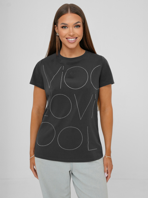 Camiseta de mujer grafito OZONEE JS/YJ77841