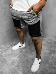 Pantalón corto de hombre gris JS/KS2512Z