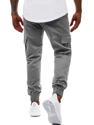 Pantalón jogger de hombre gris OZONEE A/404