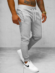 Pantalón de chándal de hombre gris OZONEE JS/XW01Z