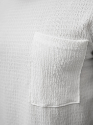 Camiseta de hombre blanco OZONEE O/Y960T