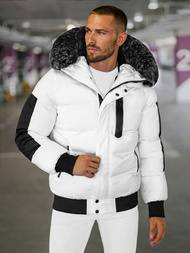 Chaqueta de hombre blanca OZONEE O/M798Z