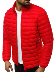 Chaqueta de hombre roja OZONEE JS/LY33
