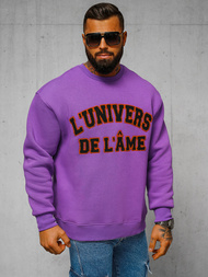 Sudadera de violeta OZONEE O/SWE23055