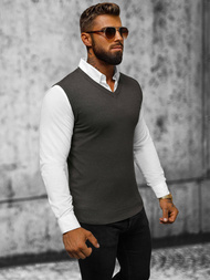 Jersey de hombre grafito OZONEE NB/MM6005/3Z