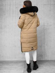 Chaqueta de mujer beige OZONEE O/W377