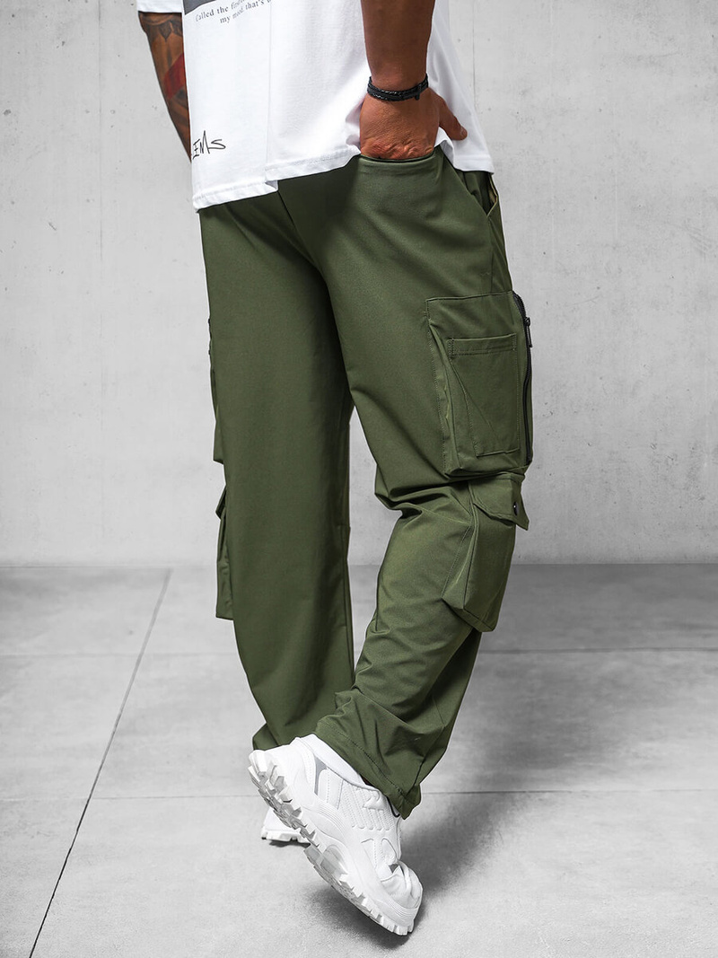Pantalón de hombre caqui OZONEE O/PS5527