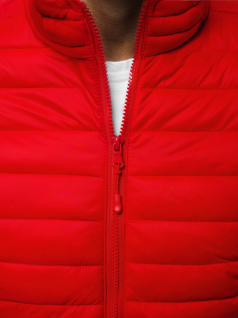 Chaqueta de hombre roja OZONEE JS/LY33