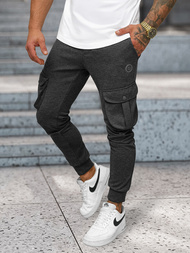 Pantalón de chándal de hombre grafito OZONEE C/316Z