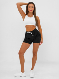 Pantalones cortos deportivos para mujer negras OZONEE JS/17K591/3