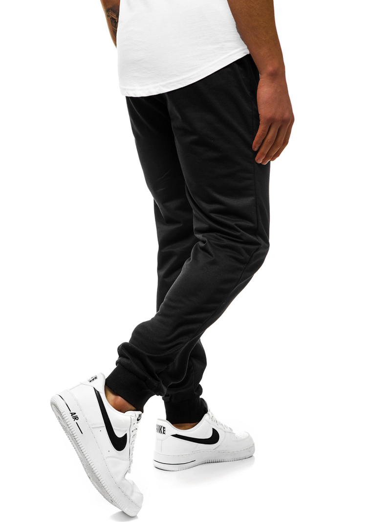 Pantalón de chándal de hombre negro JS/XW006S