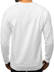 Sudadera de hombre blanca OZONEE MACH/2105