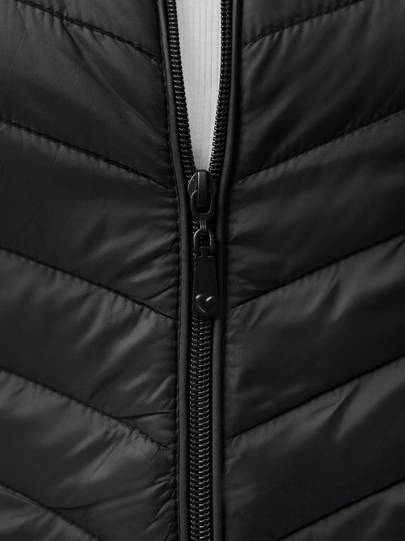 Chaleco de mujer negro OZONEE JS/16M9255/392