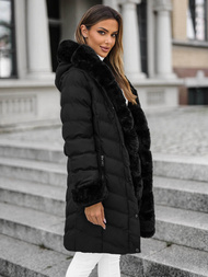 Chaqueta de mujer negra OZONEE JS/5M3156/392Z