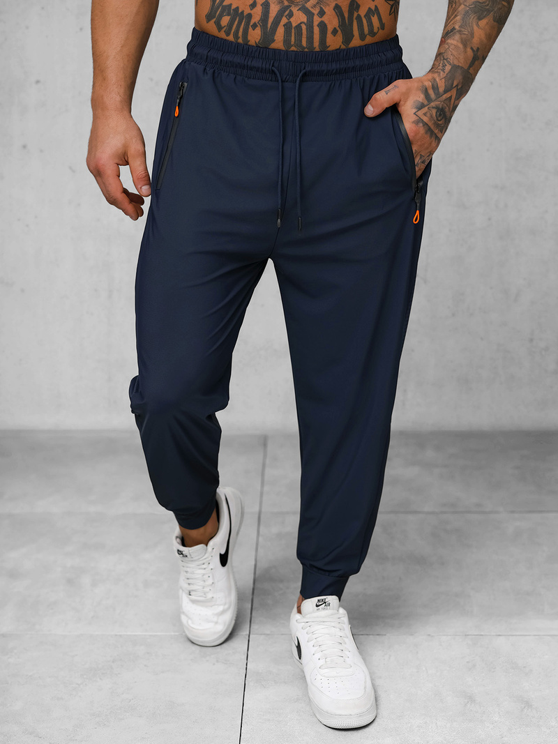 Pantalones deportivos de hombre azul marino OZONEE JS/12K1805/25