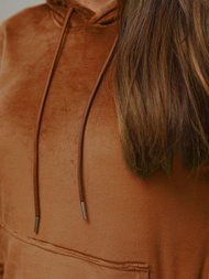 Chándal velour de mujer de marrón OZONEE O/8C1175/33Z