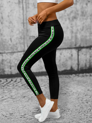 Leggings para mujer negras OZONEE O/TS217/1