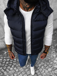 Chaleco de hombre azul marino OZONEE N/7129