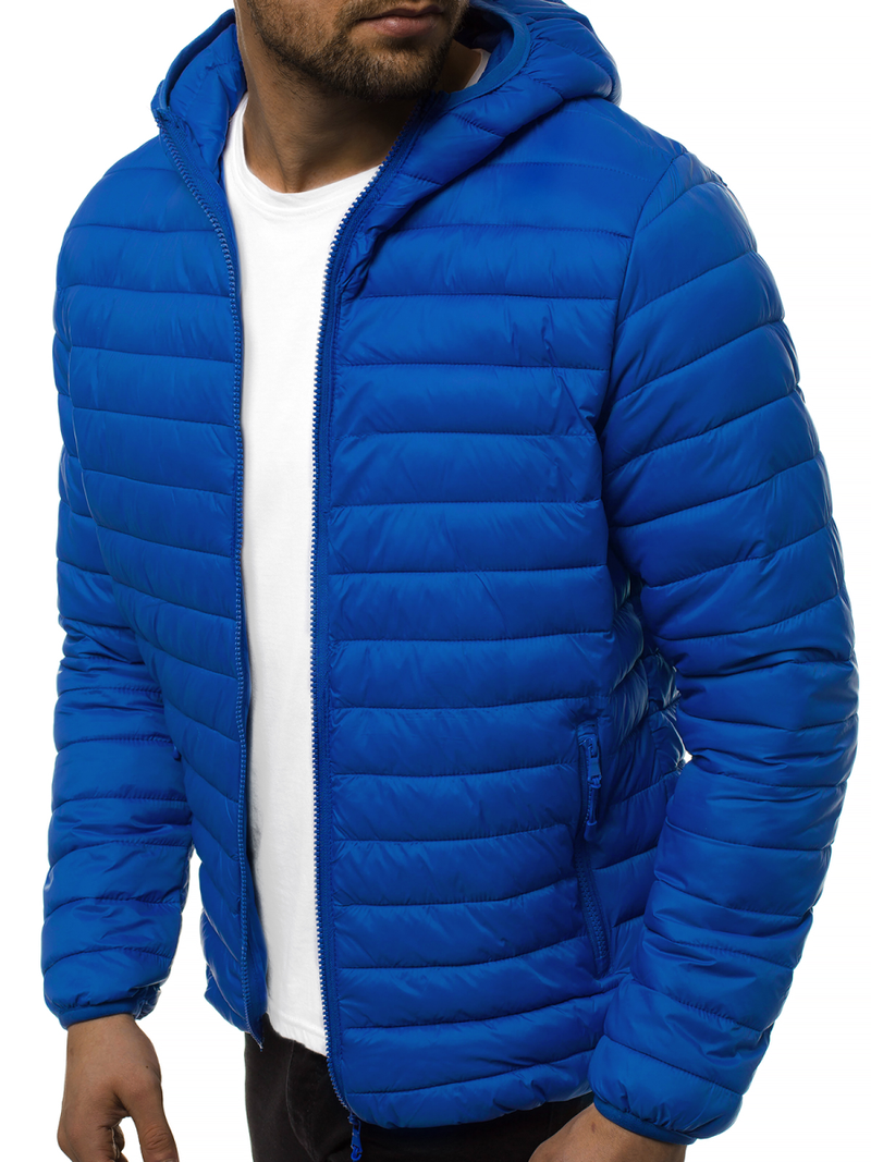Chaqueta de hombre azul OZONEE JS/LY35