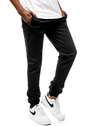 Pantalón de chándal de hombre negro JS/XW007S