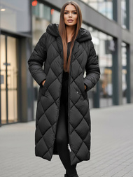 Chaqueta de mujer negra OZONEE JS/5M3173/392Z