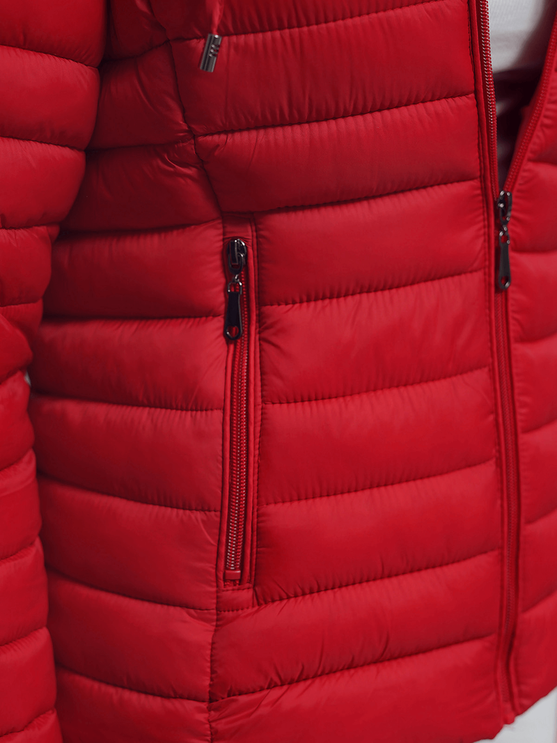 Chaqueta de mujer roja OZONEE JS/16M9101/270