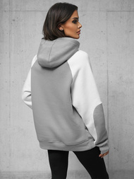 Sudadera de siva OZONEE O/SWE23037Z