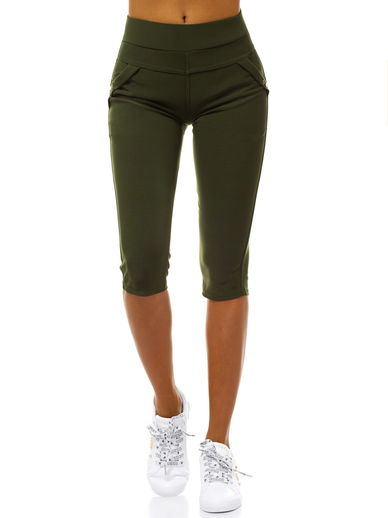 Leggings para mujer caqui OZONEE JS/1041/B7
