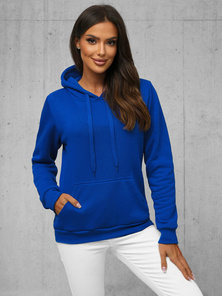 Sudadera de mujer cobalto OZONEE JS/W02Z