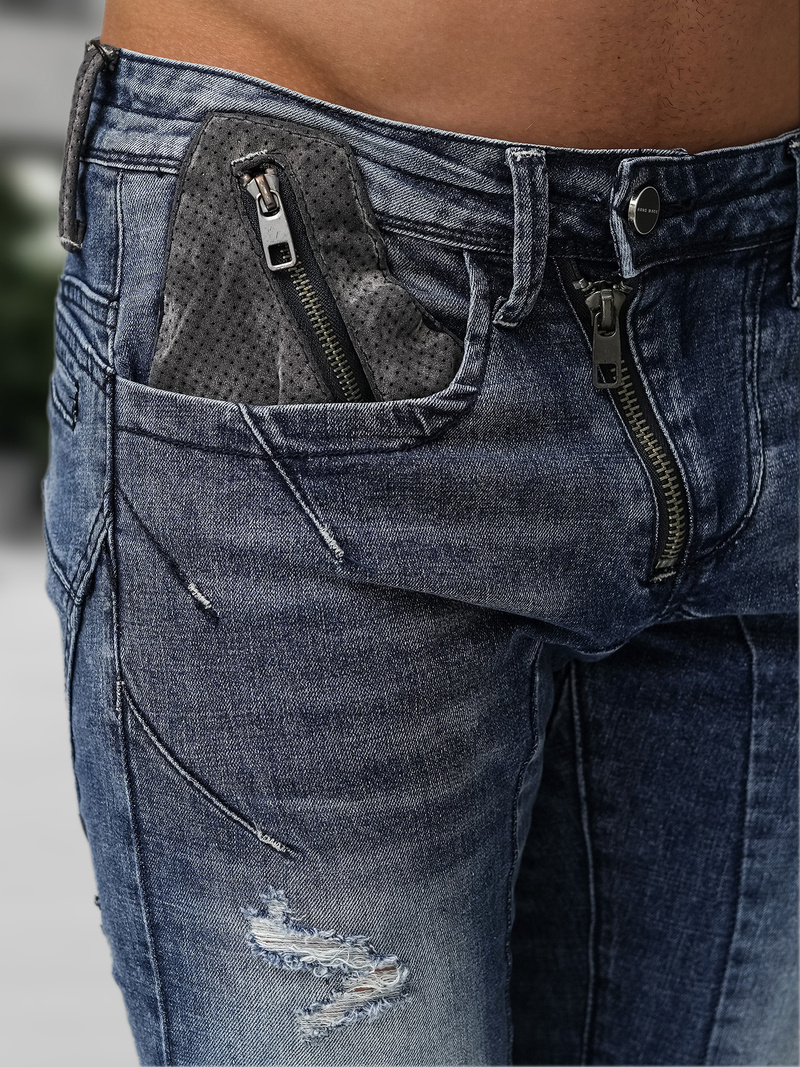 Vaqueros de hombre azul OZONEE NB/MP0045BZ