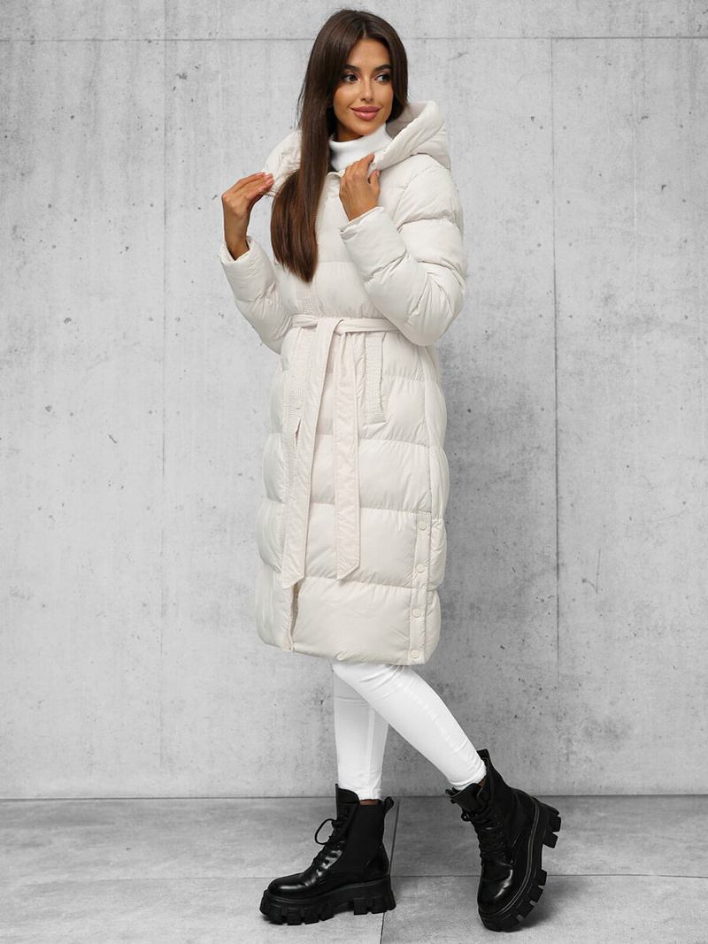 Chaqueta de mujer crudo OZONEE JS/5M3253/281