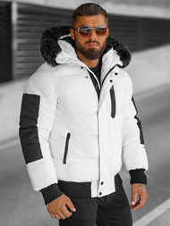 Chaqueta de hombre blanca OZONEE O/M798Z