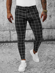 Pantalón chino de hombre negras OZONEE O/P4009